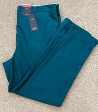 M&S TEAL CHINOS 18 LONG BNWT