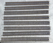 Peco Nickel Silver 00 Gauge Track ST-201 Double Straight x 8 (Hornby R601 equiv)