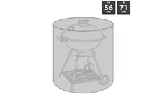 Premium Polyester Canvas Black Waterproof BBQ Cover - grade B return RRP £14.99