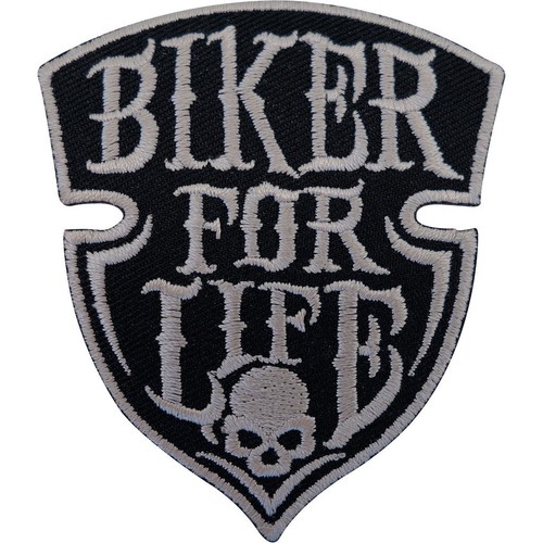 Biker for life patch iron - life, sew