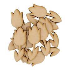 Wooden Tulip Flower MDF Craft
