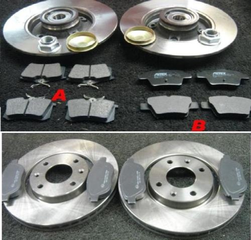 Peugeot 307 brake discs - brake,