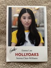EMMA LAU (HOLLYOAKS) PRESIGNED