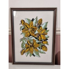 Vintage Crewel Embroidery