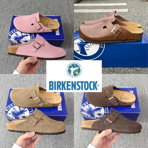 Birkenstock taupe suede - birkenstock,