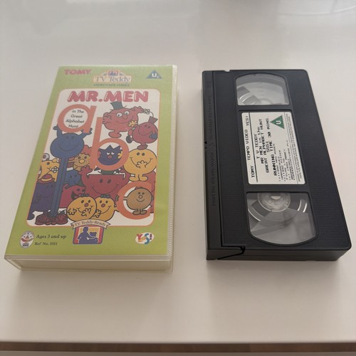 Tomy teddy men vhs - tomy,
