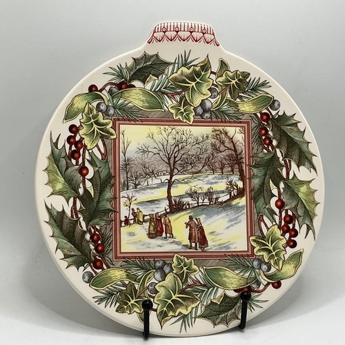 Spode victorian xmas bauble - xmas,