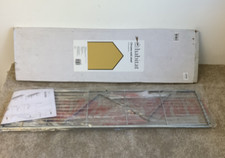 Habitat Metal Chrome Wall Shelf with Hanging Bars (Boxed Brand New)