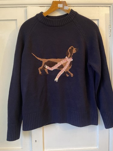 Joules daschund with scarf - joules,