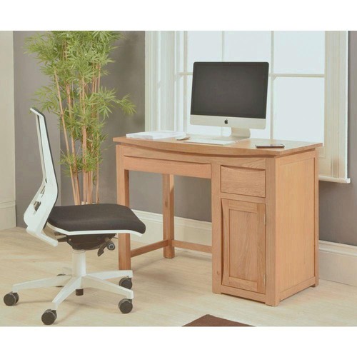 Solid oak small computer - solid,