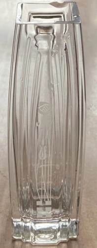 Rennie mackintosh glass vase - glass,