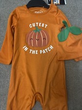 New Baby 9-12 Months Pumpkin