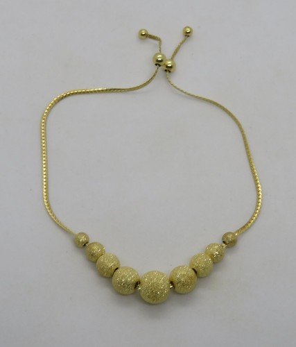 Gold coloured sterling silver