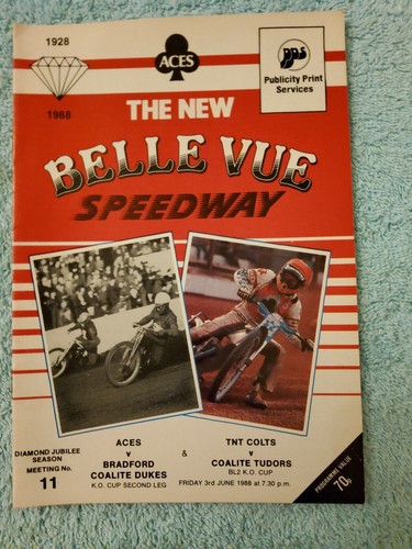 Belle vue speedway 1988 - vue,