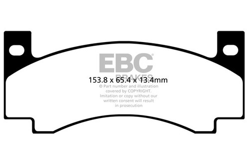 Ebc yellowstuff front brake - ebc,