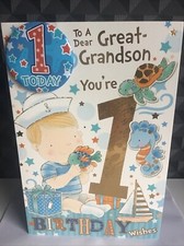 1ST GREAT GRANDSON 1 BIRTHDAY