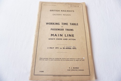 1971 eastern region railway - region,