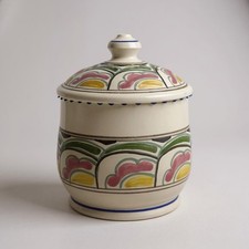 Vintage Honiton Honey/Jam pot.