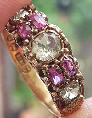 Victorian 15ct gold ring - 15ct,