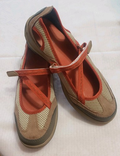 Lands end leather mesh - end, loop