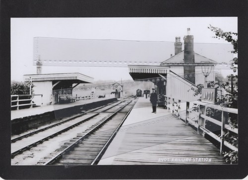 Ayot railway station - railway,
