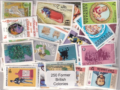 250 former british colonies - british,