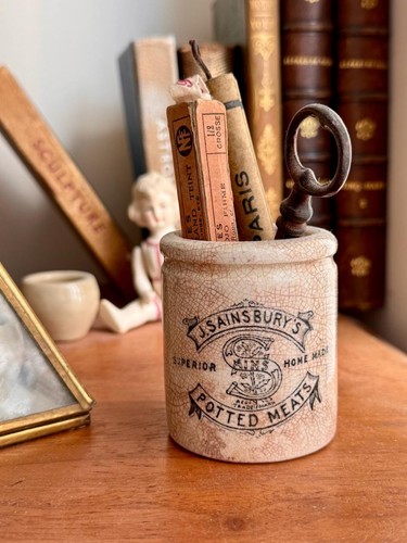 Rare antique linen - antique, box