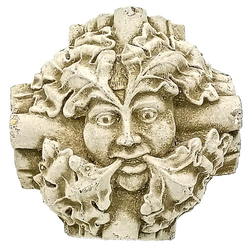 Grey stone tree man face - man,