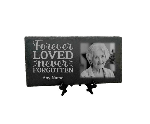 Custom memorial plaque slate - memorial,