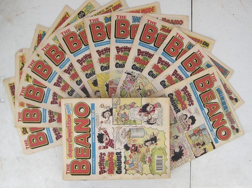 Vintage beano comics - vintage, 1995