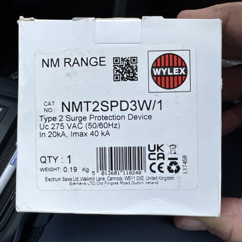 Wylex nmt2spd3w type - type, spd