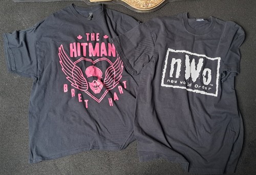 Wwe shirts - 2x, xl