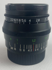 JUPITER 8 Black lens 50mm f2