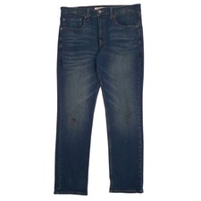 LEVIS Signature Jeans Slim Fit Blue Denim Trousers Mens W34 L30