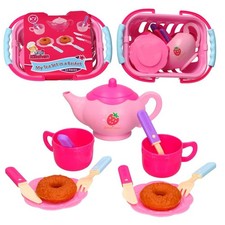 Tea Set in a basket - My