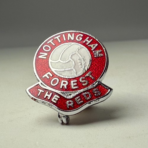 Vintage enamel pin nottingham - enamel,