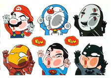 Skateboard Sticker A5 Sheet