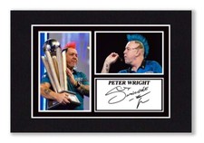 A4 Mount PETER WRIGHT Signed