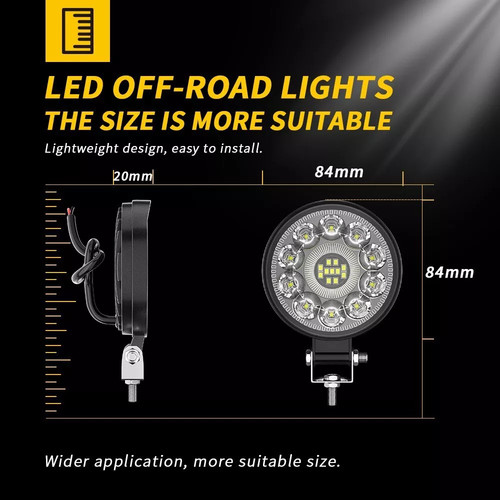 24v car led work light - 12,