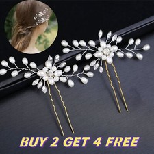 Flower Wedding Hair Pins