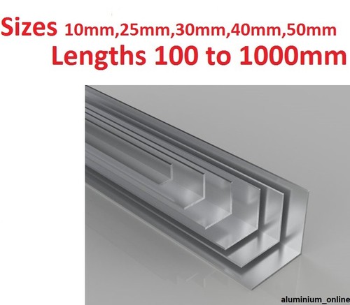 Aluminium angle equal x - aluminium,
