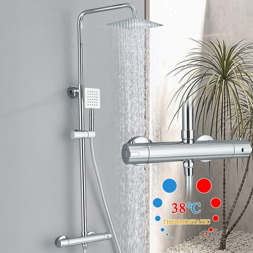 Chrome thermostatic exposed - thermostatic,