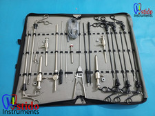 German Grade 28 Pcs Laparoscopic Surgery Set Laparoscopy Endoscopy Instruments