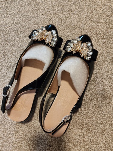 Girls party shoes size 1uk - party, 33