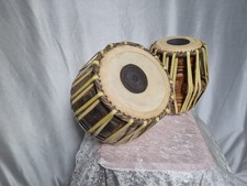 Traditional Indian Tabla Drum 2 Piece  Set Decorative Display
