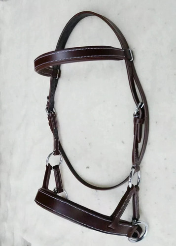 Bit less side pull horse - bit-less, side-pull