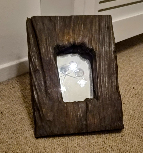 Wooden mirror 10 5 - wooden,