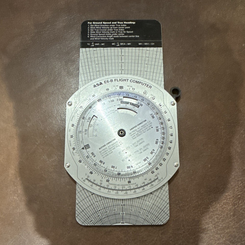 Asa flight computer - e6-b,
