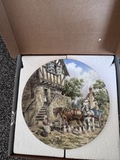 Wedgwood "Morning in the Farmyard" Decorative Plate – 1988 by John Chapman