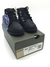 Timberland Toddler’s Pokey Pine 6inch Black Boots UK Size 5 NEW